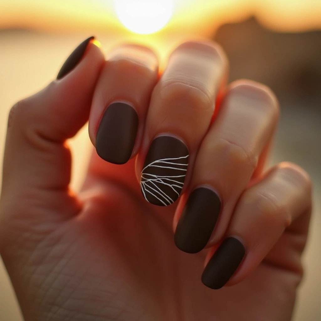 Chic Brown Acrylic