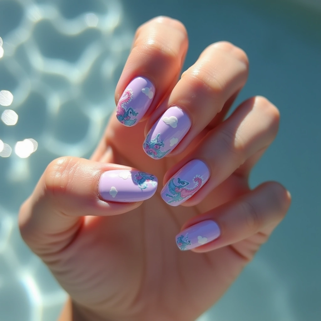 Pastel Dragon Dreams