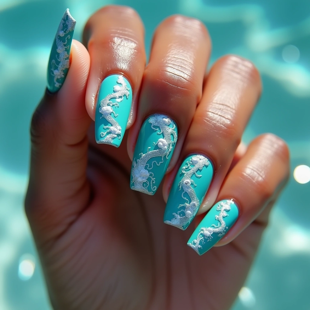 Teal Dragon Whispers