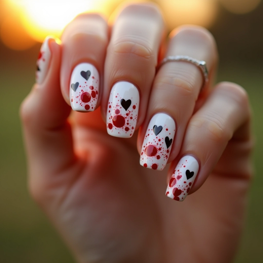 Romantic Blood Splatter Delight