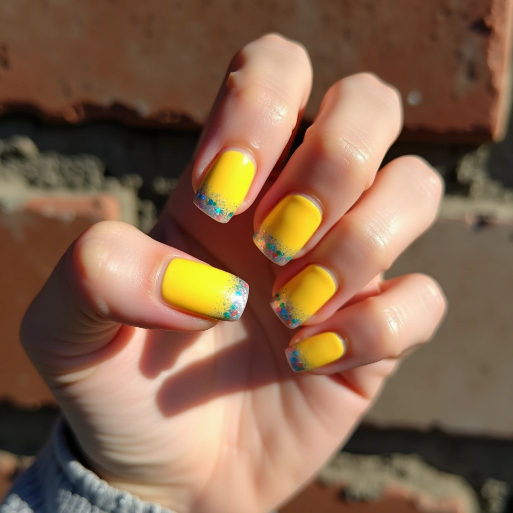 Playful French With Rainbow
