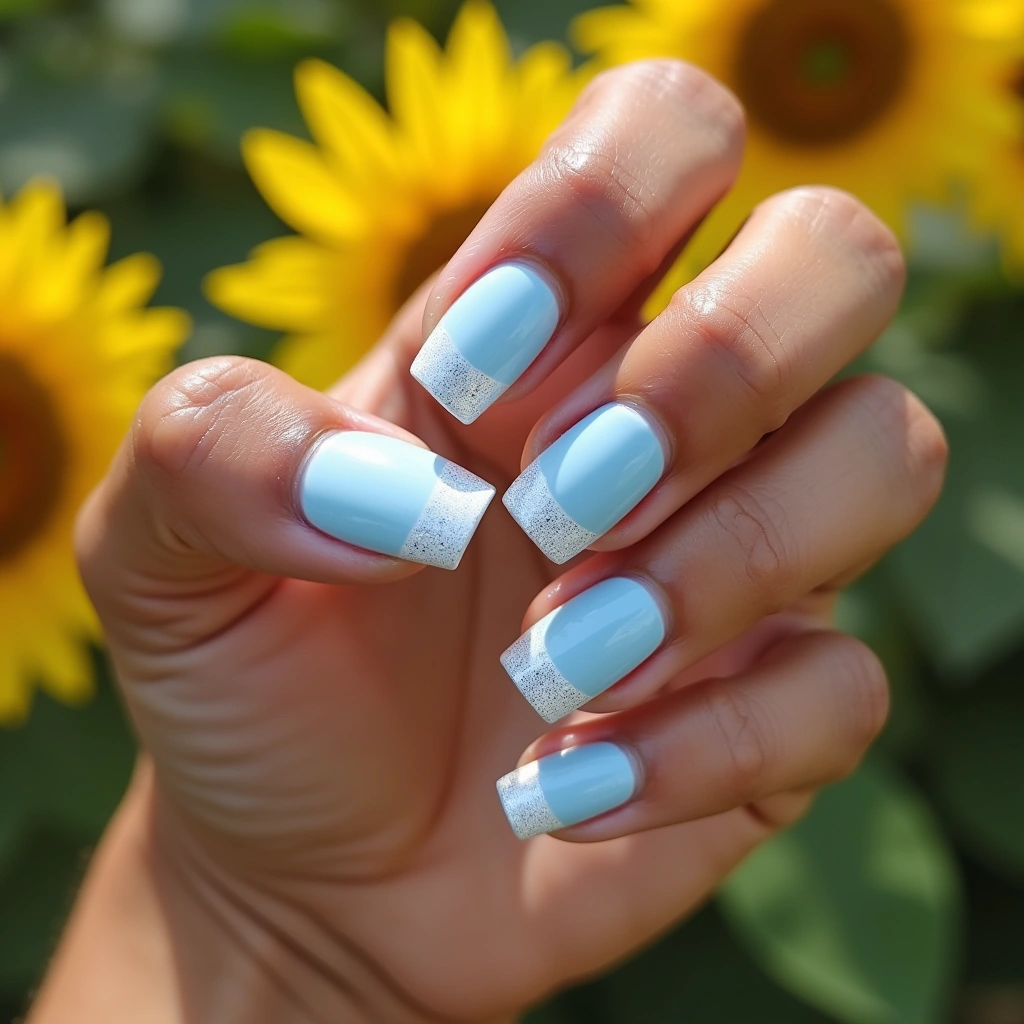 Serene French With White