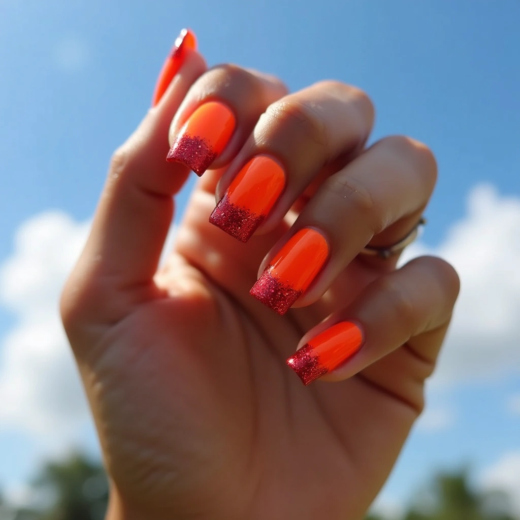 Bold French With Fiery
