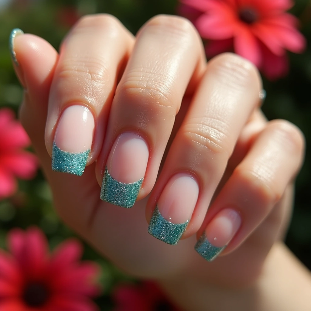 Refreshing French With Teal
