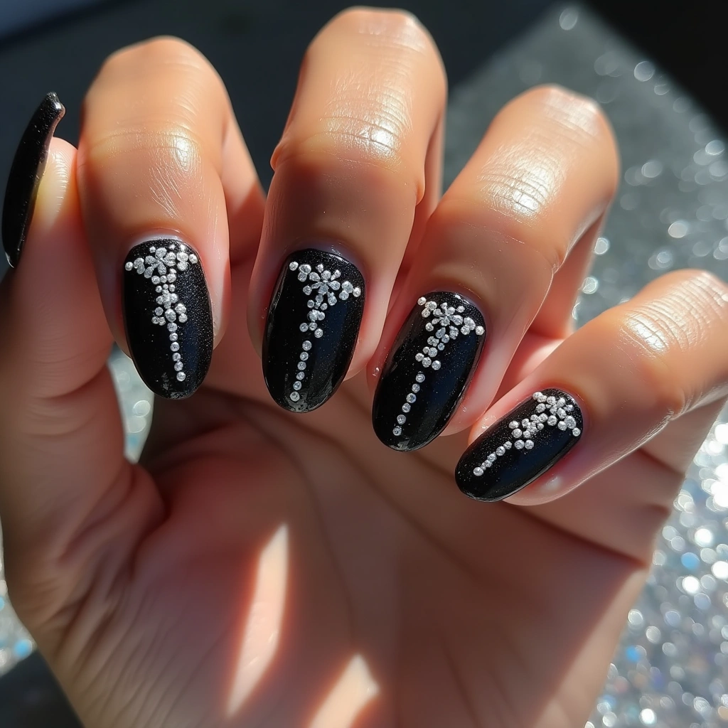 Black Glitter Elegance