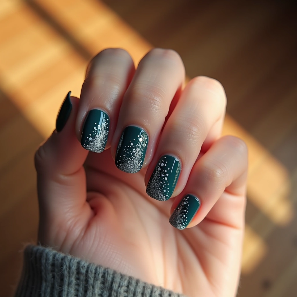 Unique Teal Dashes