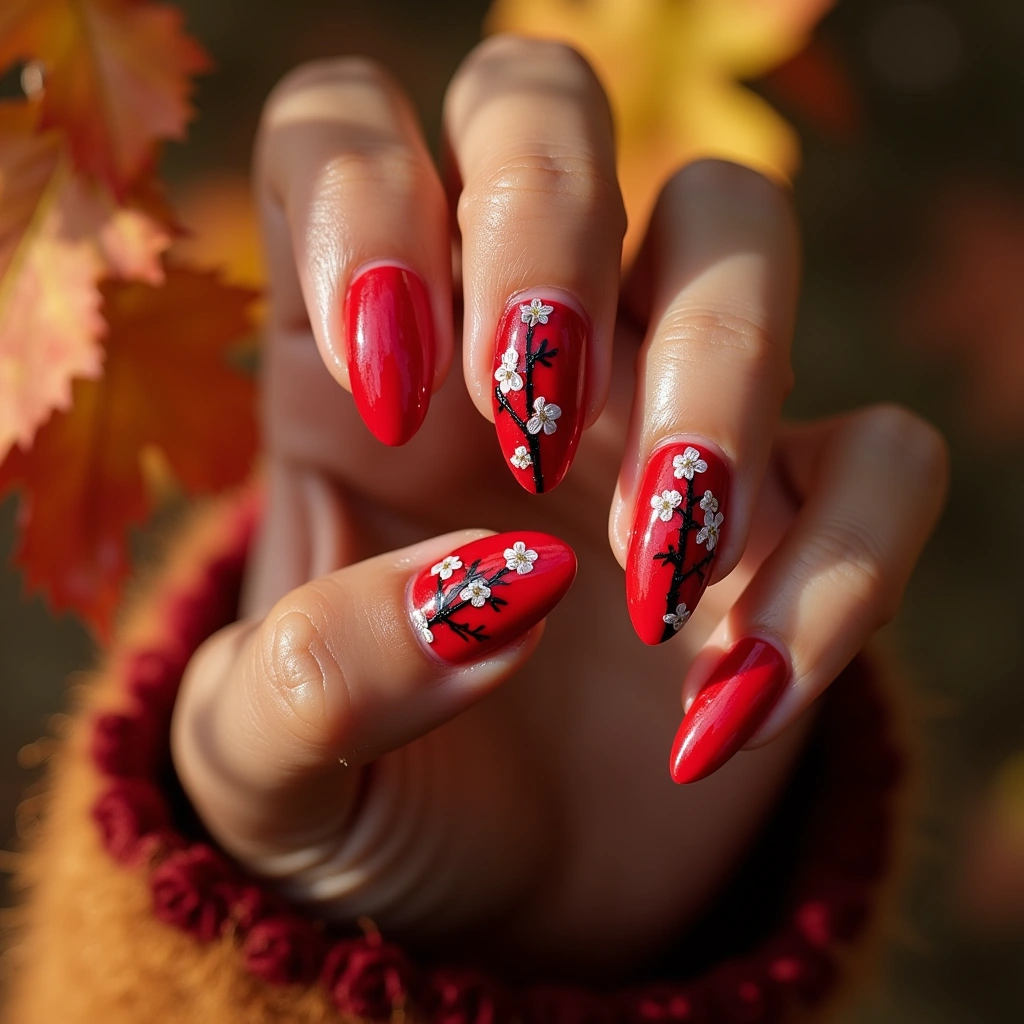 Bold Red Bamboo