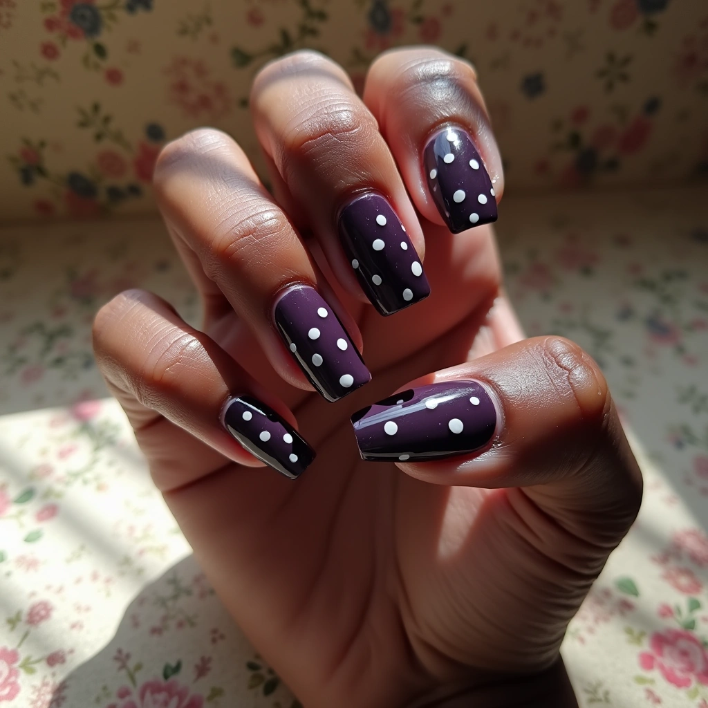 White Dots Gradient Transition