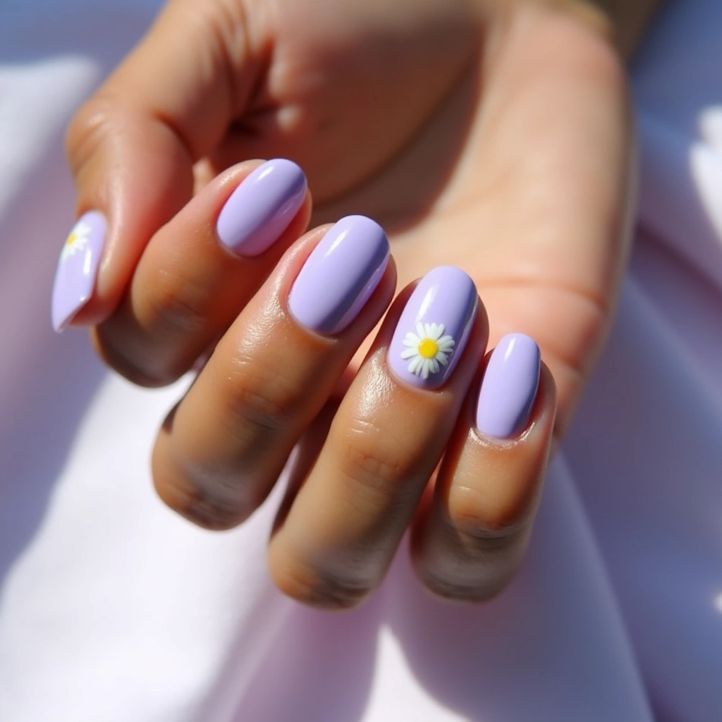 Spring Purple Acrylic