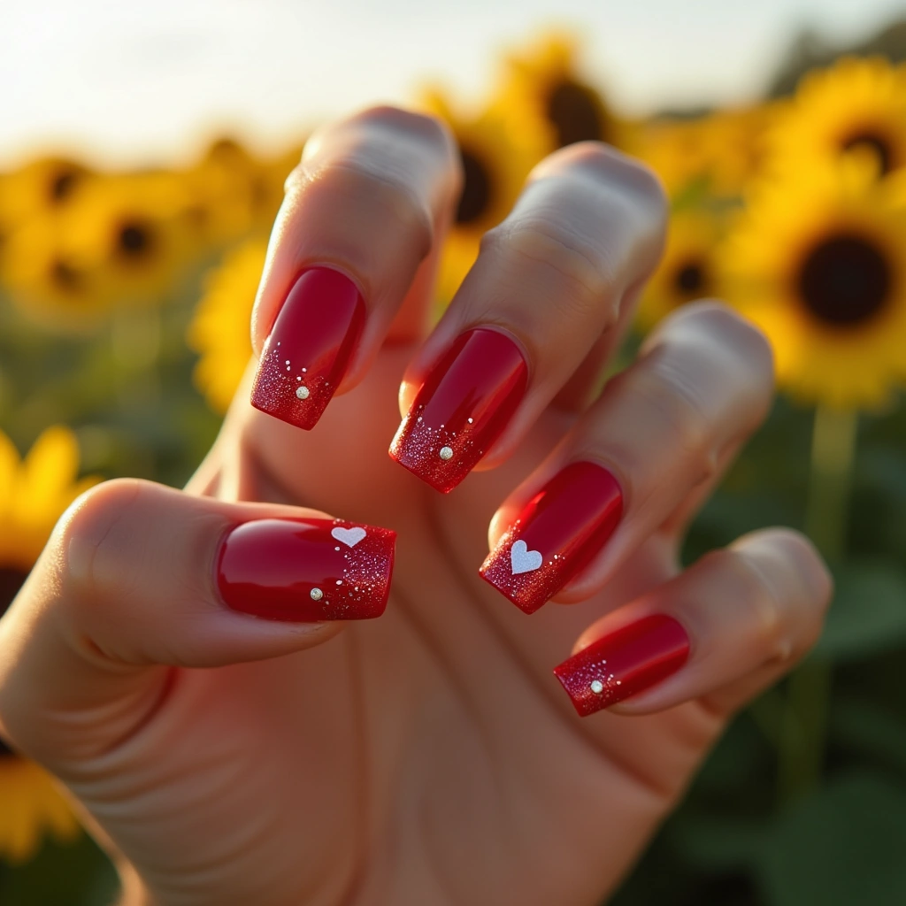 Romantic Color Hearts