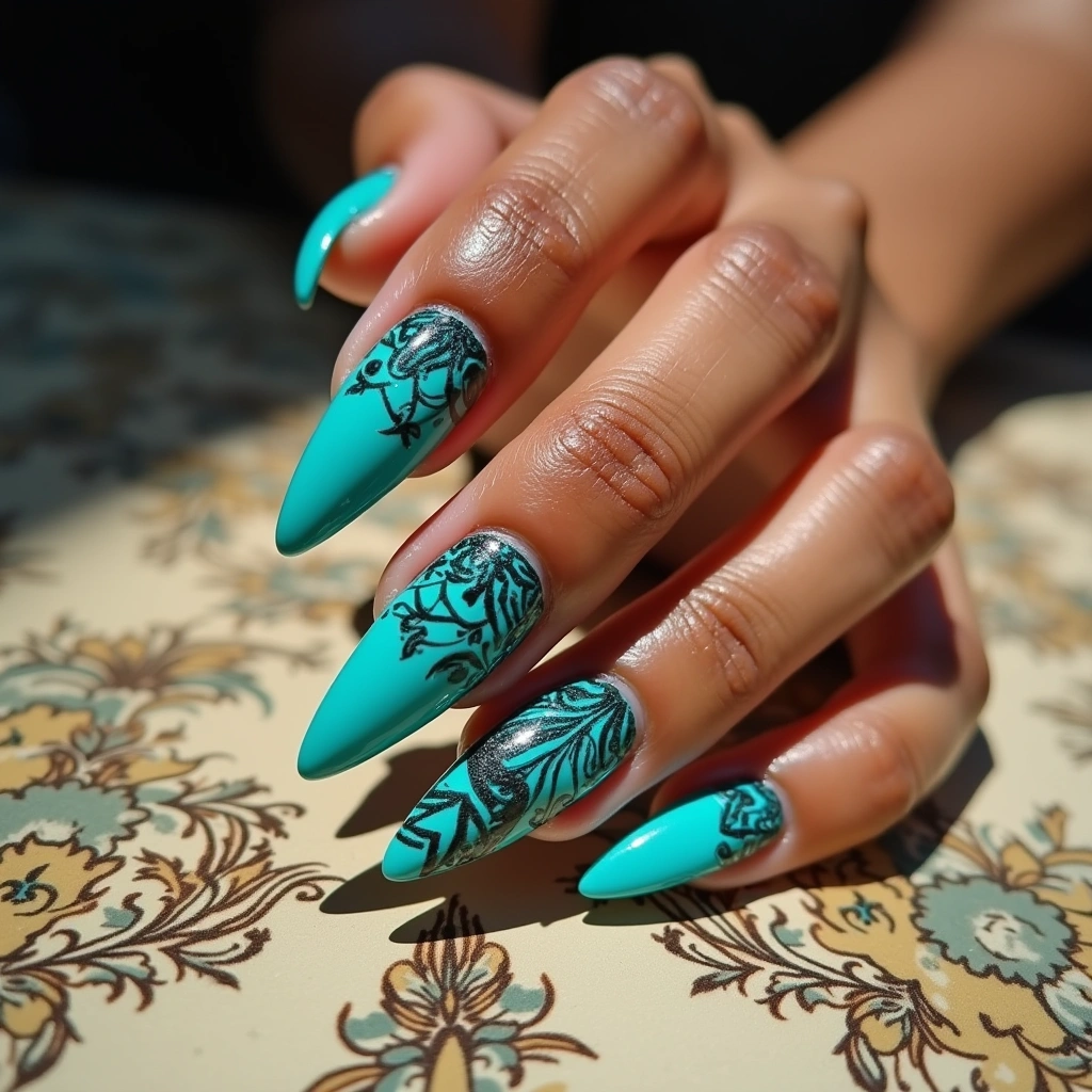 Edgy Color Tribal