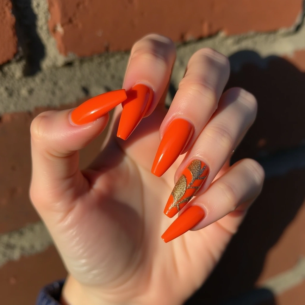 Orange Segment Glam