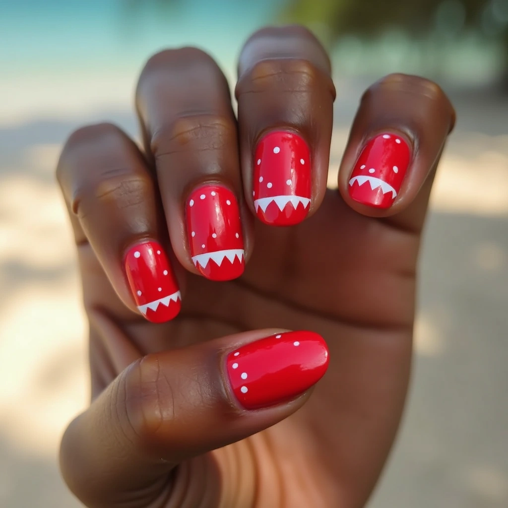 Playful Shark Dots