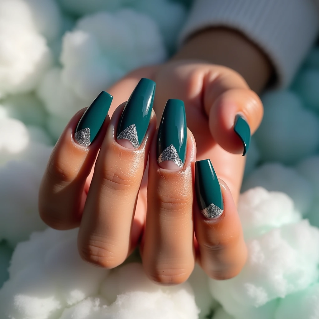 Teal Shark Fins