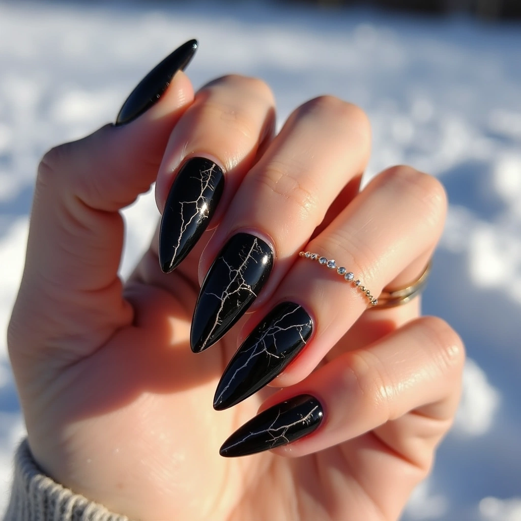 Gothic Cracked Veins