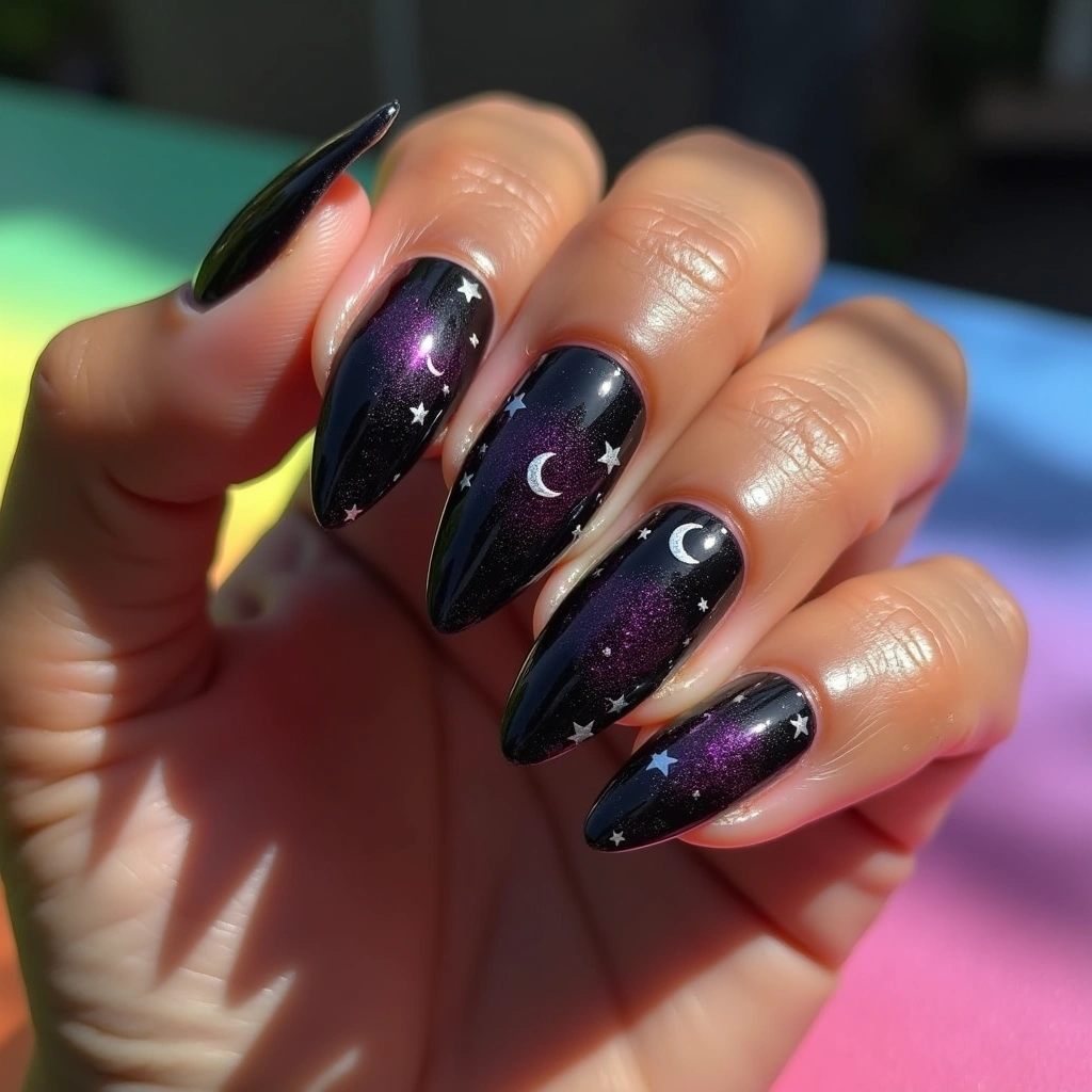 Gothic Stars and Moons