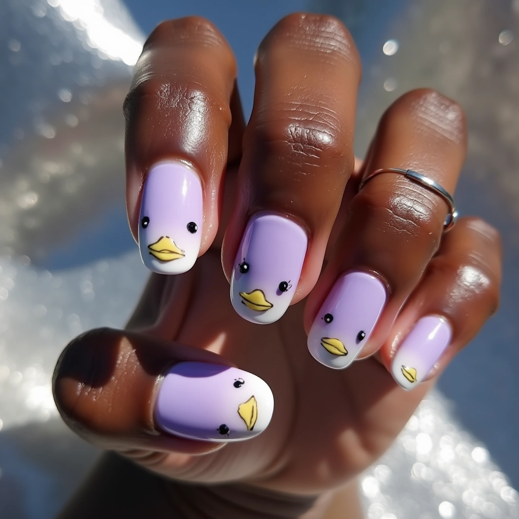 Dreamy Duck Y2K Ombre