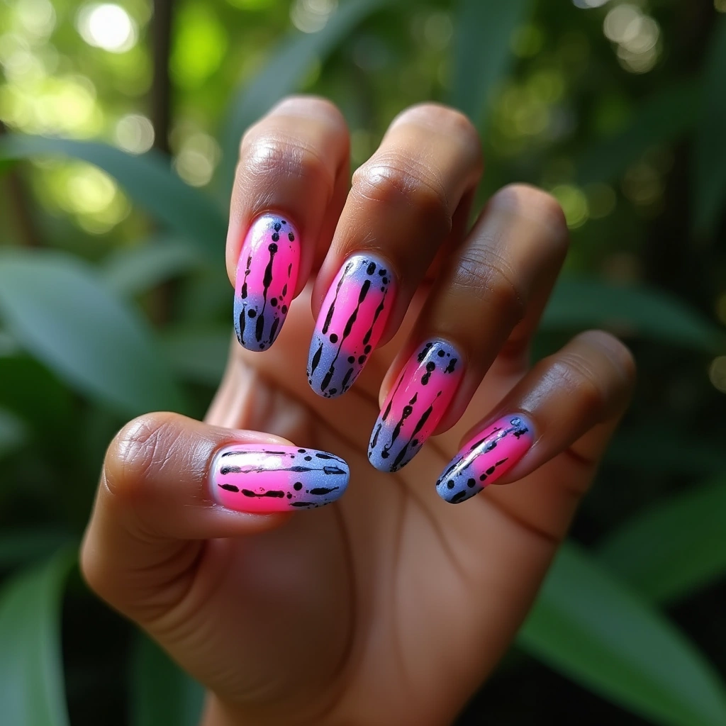 Neon Ombre Vibes