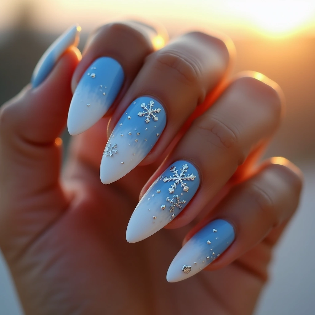 Icy Ombre Elegance