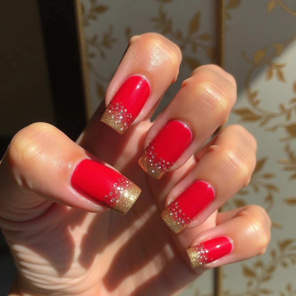Glamorous Red Flare