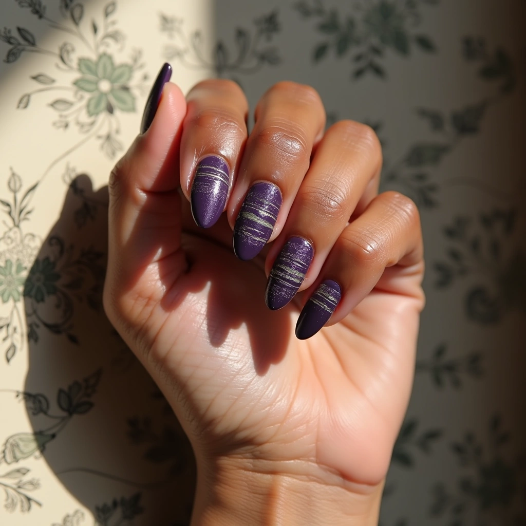 Textured Violet Almond