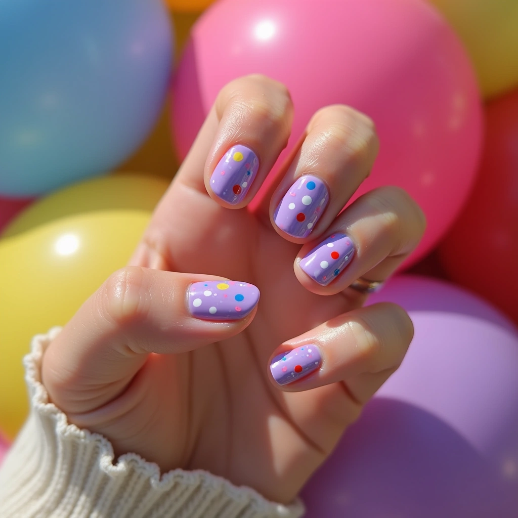 Confetti Purple Almond