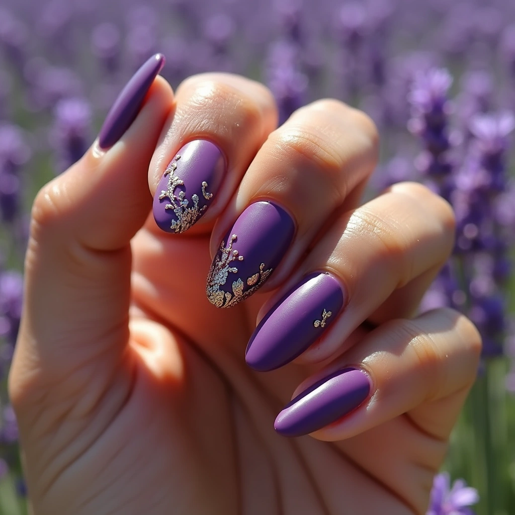 Luxurious Purple Almond