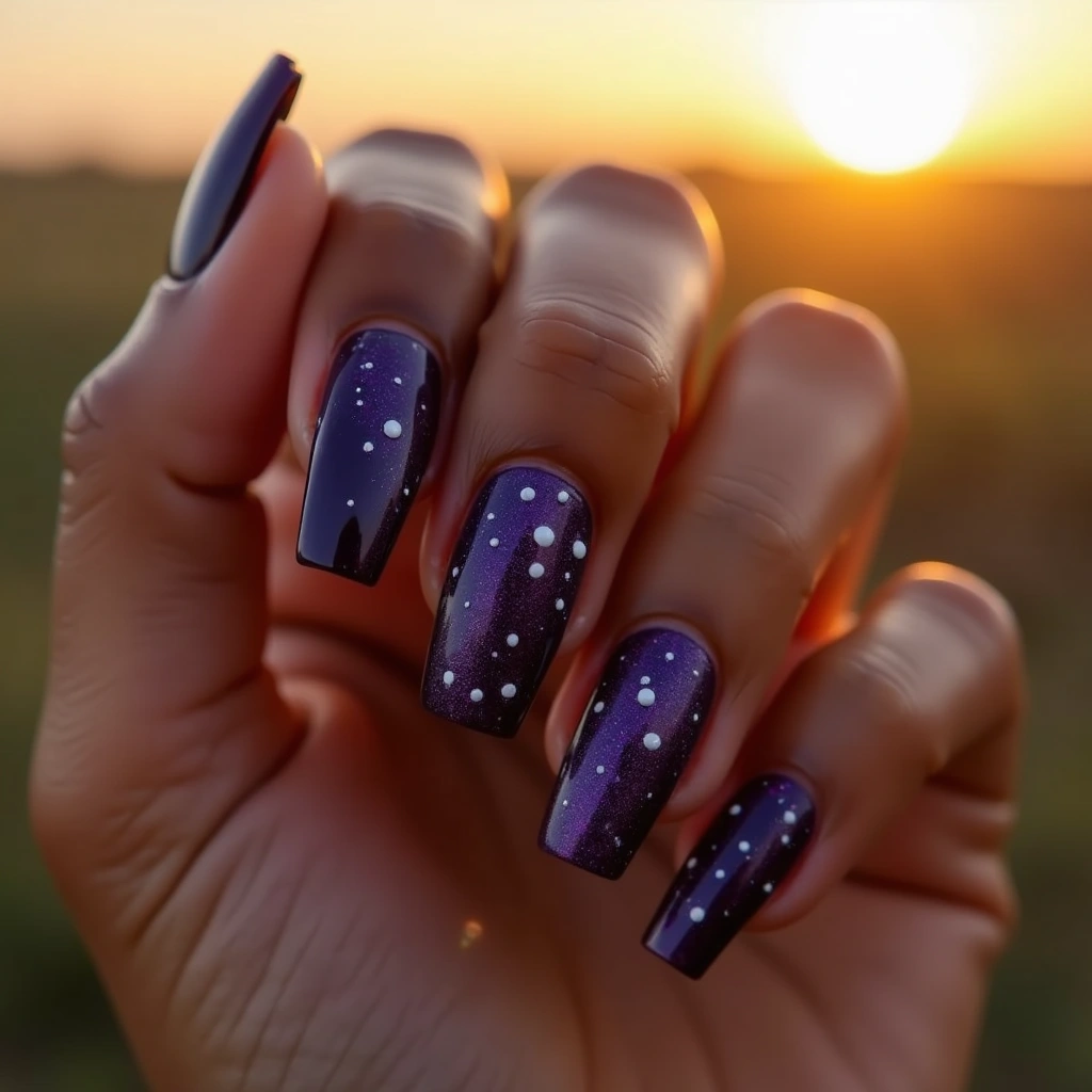 Night Sky Purple