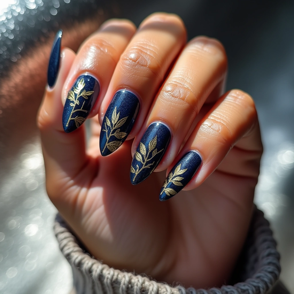 Navy Golden Bark