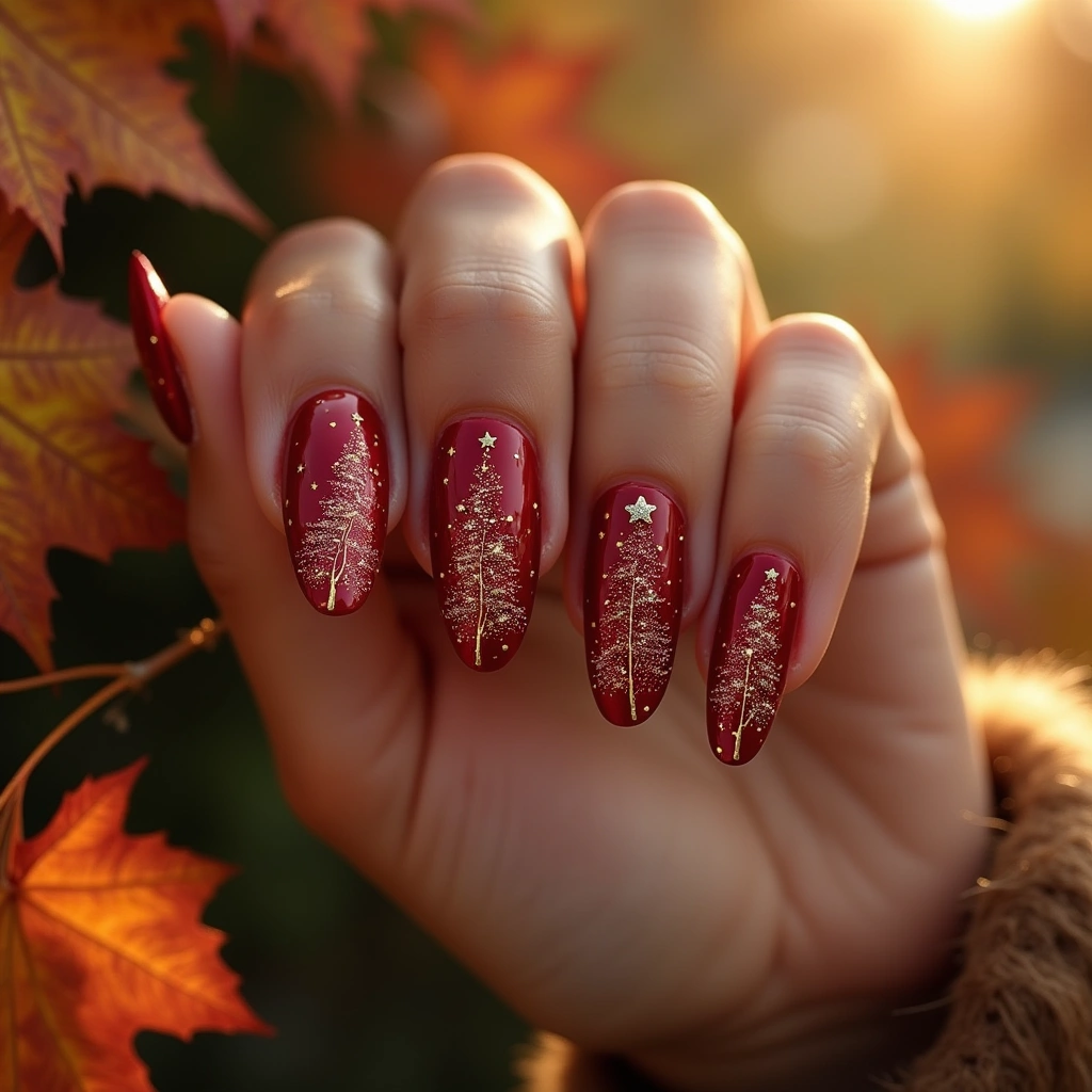 Red Golden Festivity