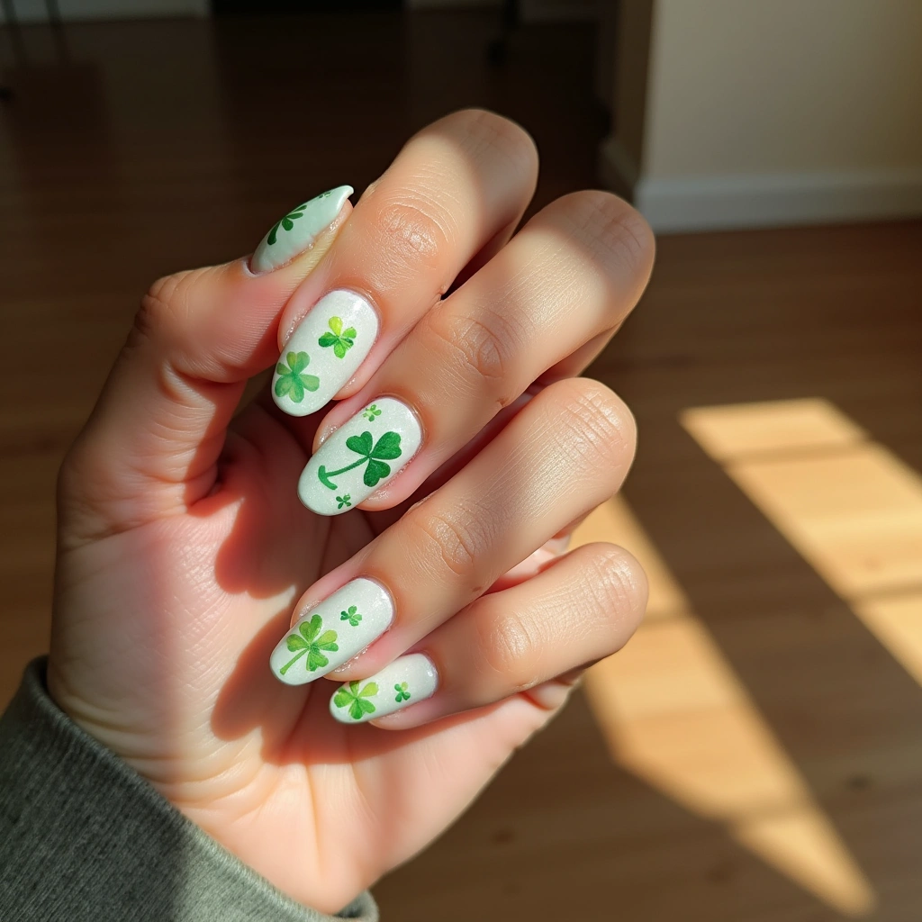 Watercolor Clover Dream