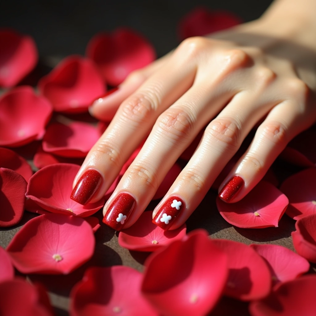 Festive Red Clovers