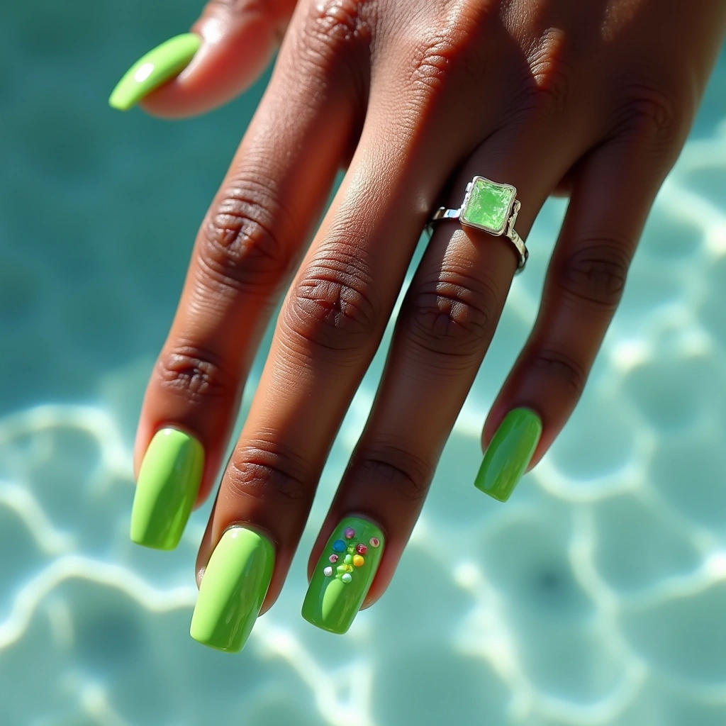 Green Candy Bears