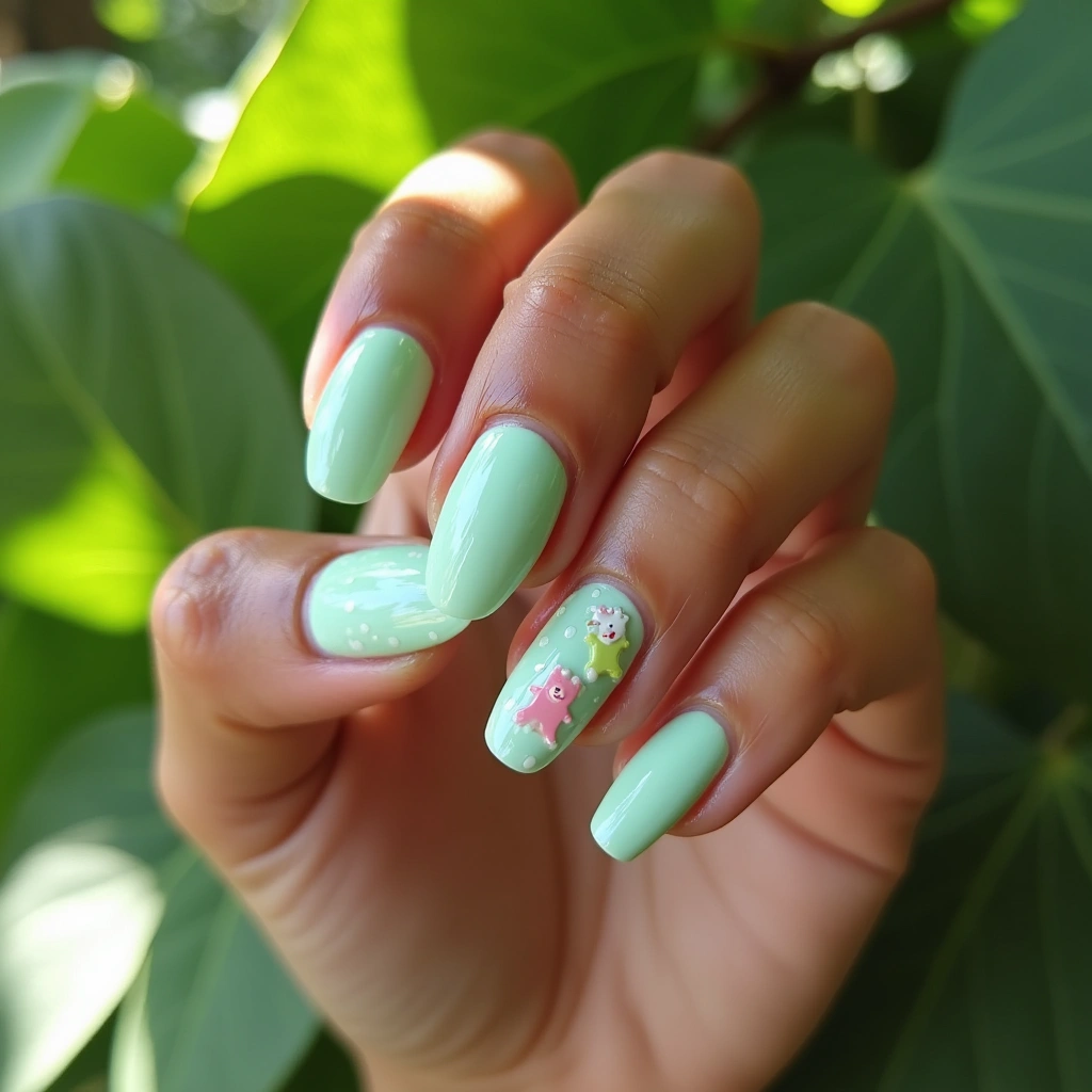 Mint Green Delight