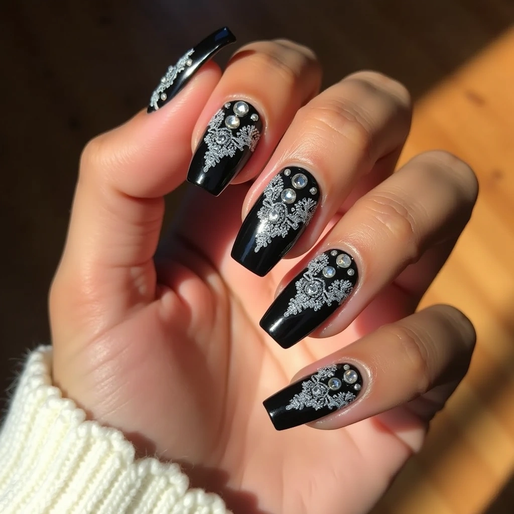 Cute Black Lace Chic