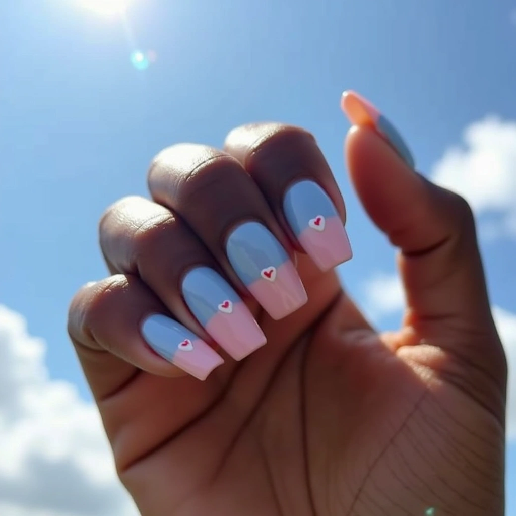 Pastel Ombre Short Dip