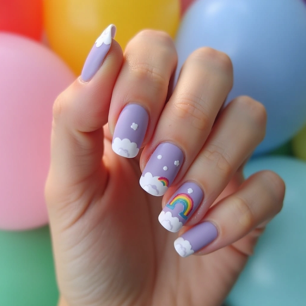 Dreamy Lavender Short Dip