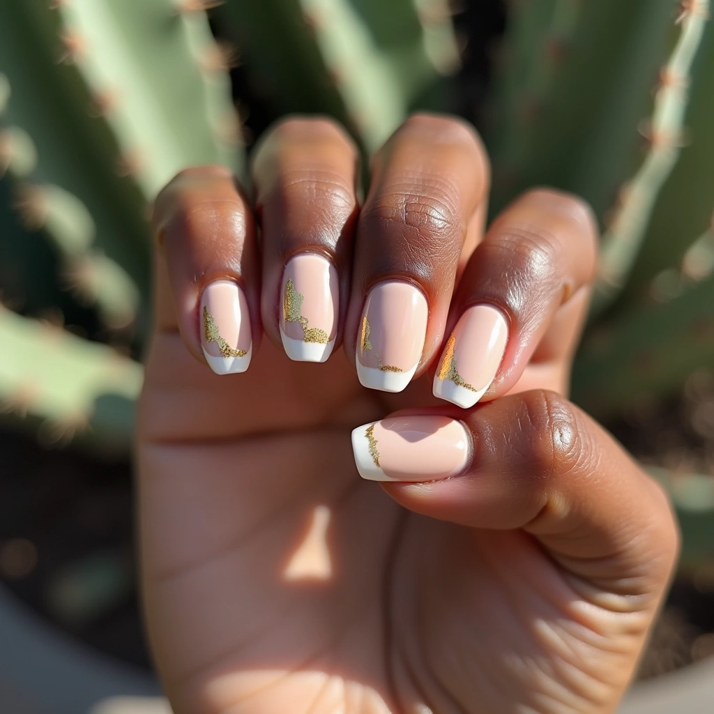 Elegant Beige Short Dip