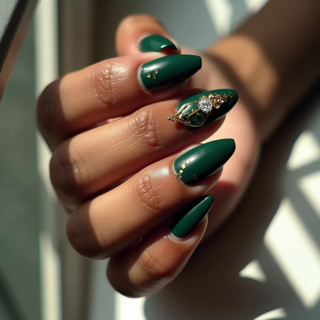 Regal Emerald Couture