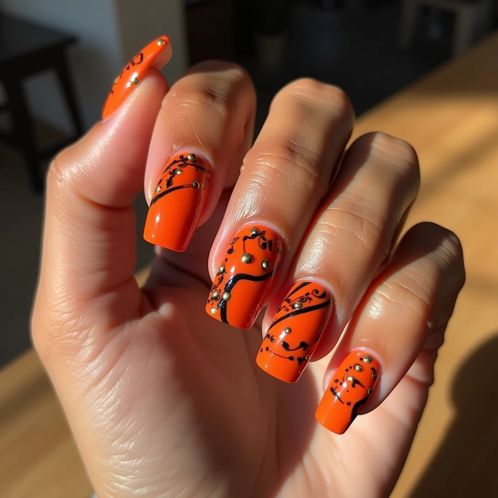 Tribal Orange Couture