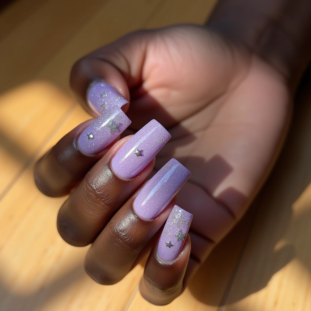 Whimsical Glitter Birthday