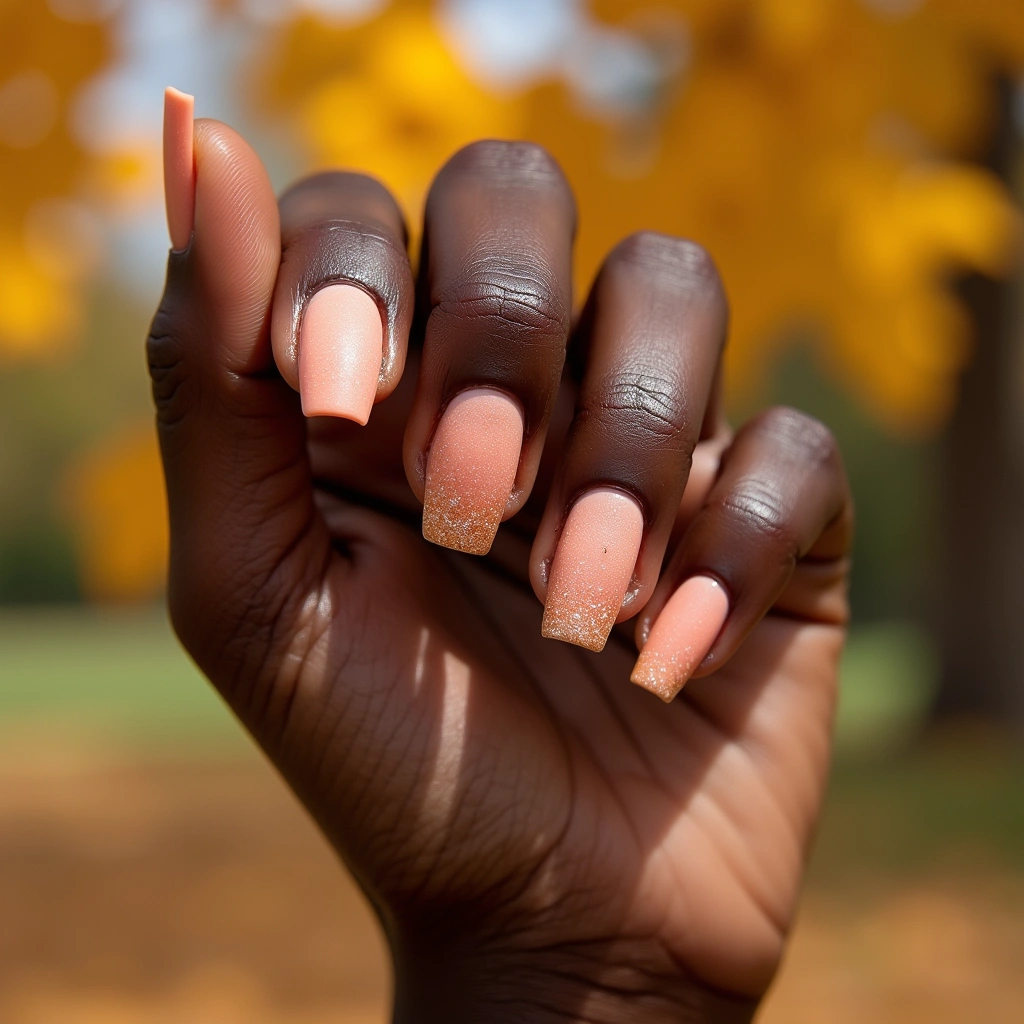 Ombre Butter Peach