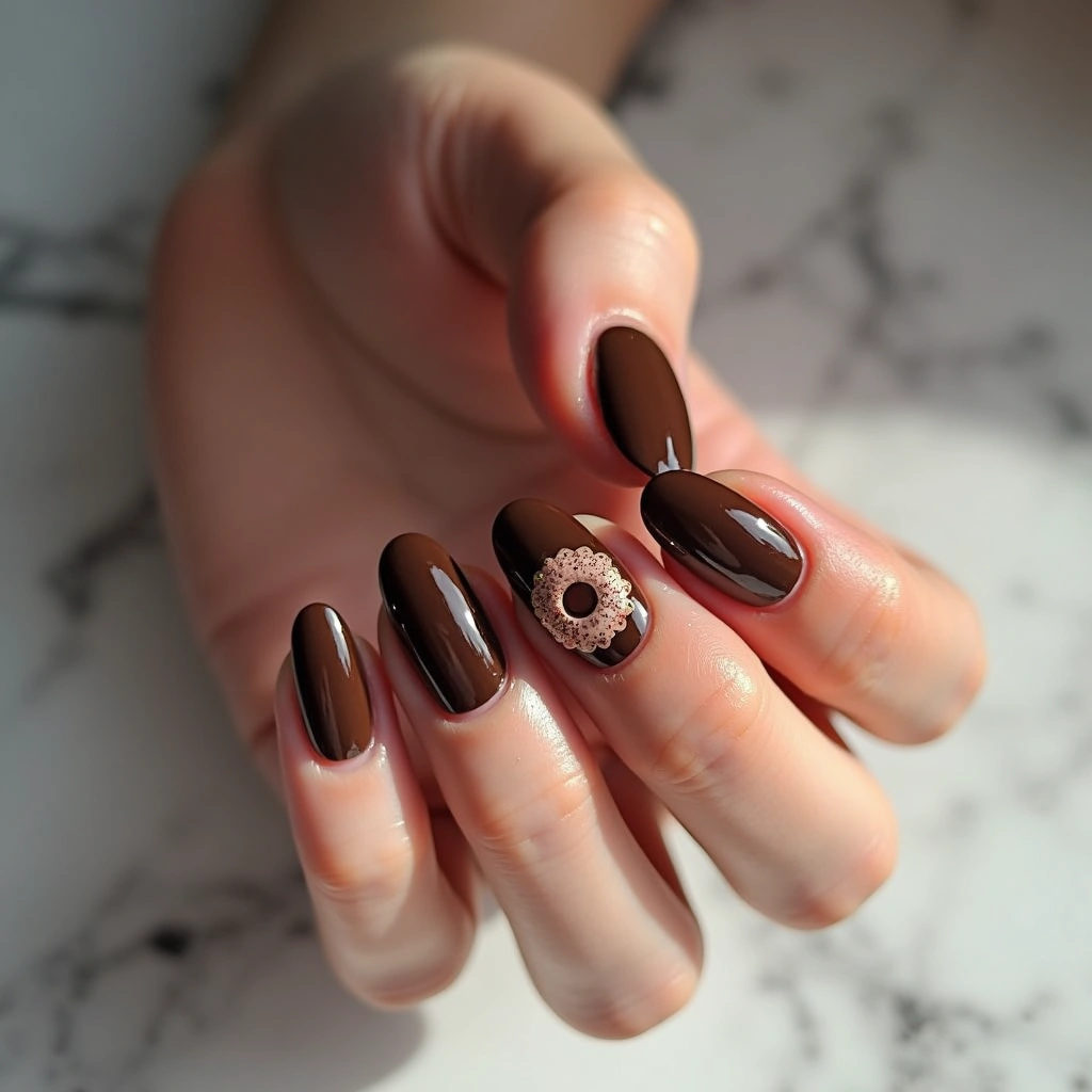 Glitter Donut Flair