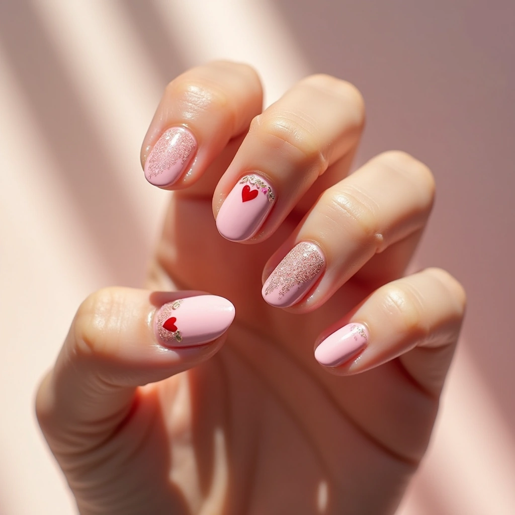 Valentines Almond Hearts
