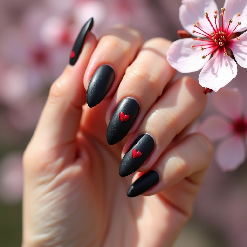 Striking Valentines Contrast