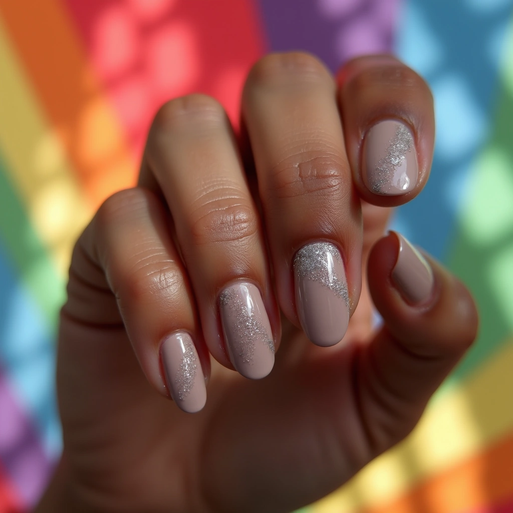Taupe Subtle Sparkle