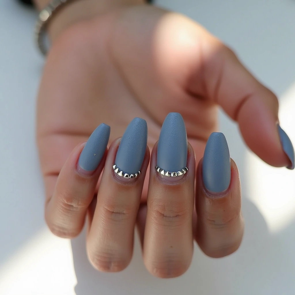 Edgy Dusty Blue Texture