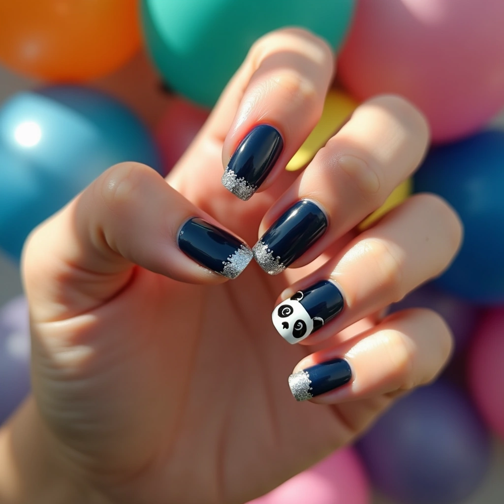 Modern Panda Elegance
