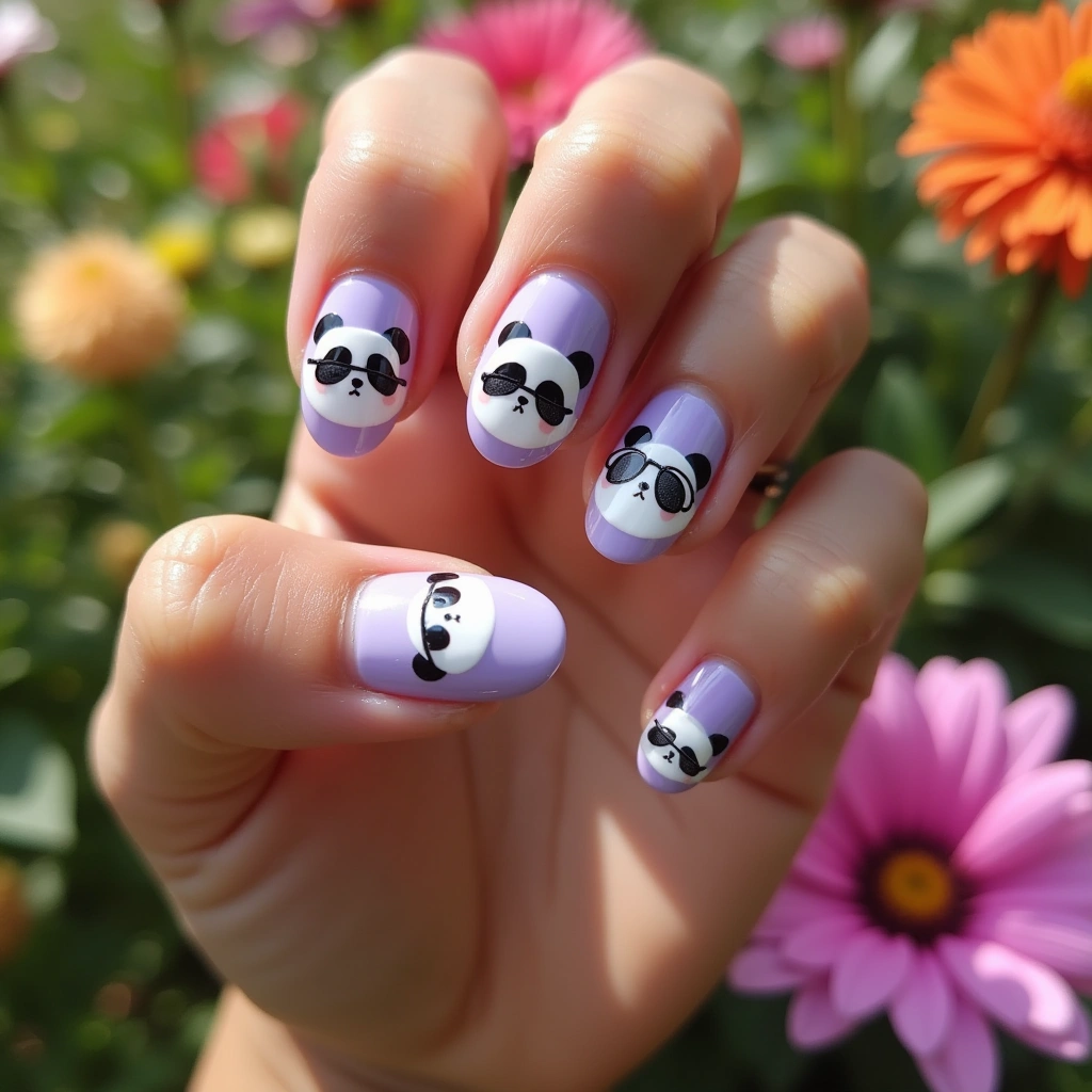 Quirky Panda Glasses