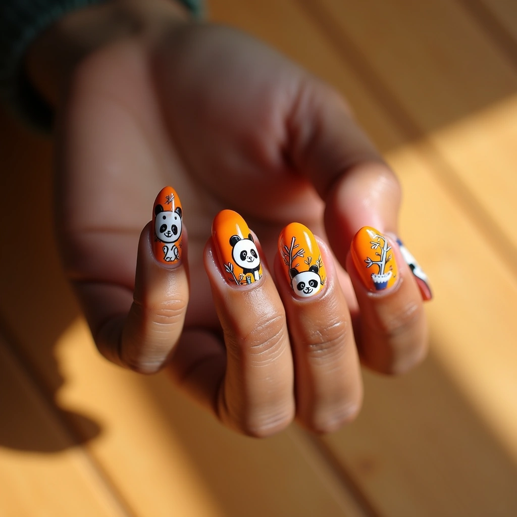 Energetic Panda Patterns
